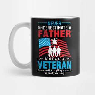 Happy Veteran Memorial Day Father Mug